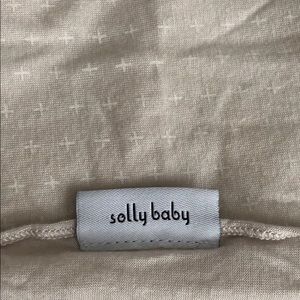 AJJ + Solly Baby Wrap Adult Size Neutral Pattern